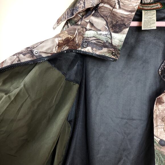 Remington Hunting Camo Full Zip Thermal Insulation Coat Size XL - Picture 11 of 12